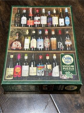 Cobb Hill 1,000 piece puzzle Custom wine bottles